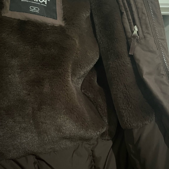 Aritizia TNA Summit Parka in Brown size M - Picture 4 of 5